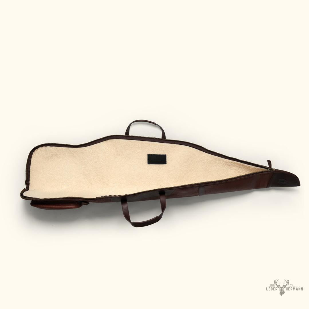 Elegante Dakota-Lederhülle für Gewehr – vollständig aus luxuriösem Leder