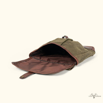 Dakota Range- und Field-Schießtaschen – Stilvolles Wachsleinwand- und Ledermuster für ultimative Haltbarkeit