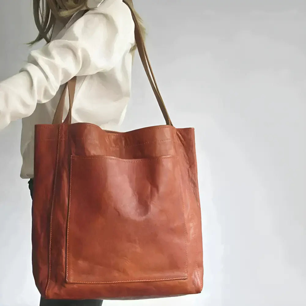 Lorena's Trendy Elegance | Stilvolle Ledertasche für jeden Anlass