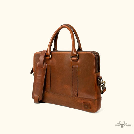 Holzleder Tasche Jefferson | Elderwood Eleganz und Raffinesse