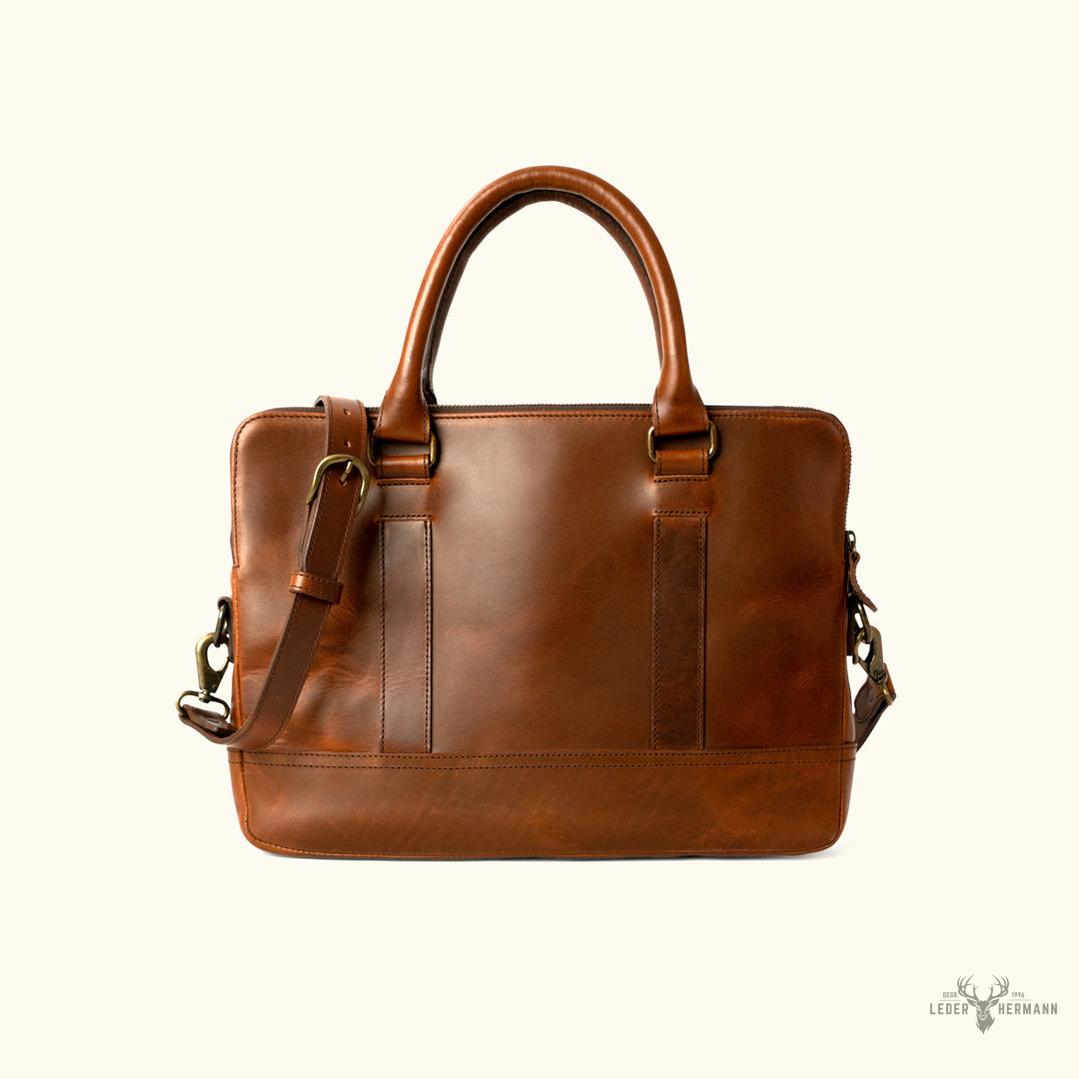 Holzleder Tasche Jefferson | Elderwood Eleganz und Raffinesse