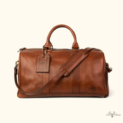 Jefferson Leder-Duffle Bag | Elderwood Eleganz für unterwegs