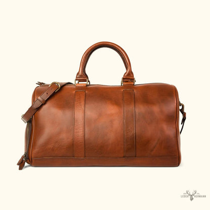 Jefferson Leder-Duffle Bag | Elderwood Eleganz für unterwegs