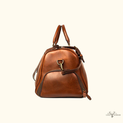 Jefferson Leder-Duffle Bag | Elderwood Eleganz für unterwegs
