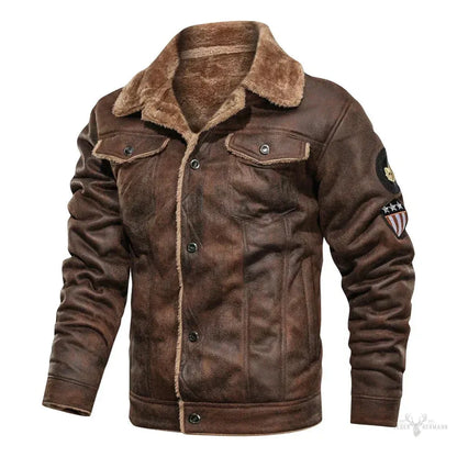 Storm Seeker - Herren Lederjacke für abenteuerliche Stil-Statements