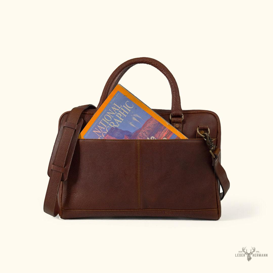 Laptop-Brieftasche Roosevelt Limitierte Edition in Buffalo Grain mit exklusivem Stil