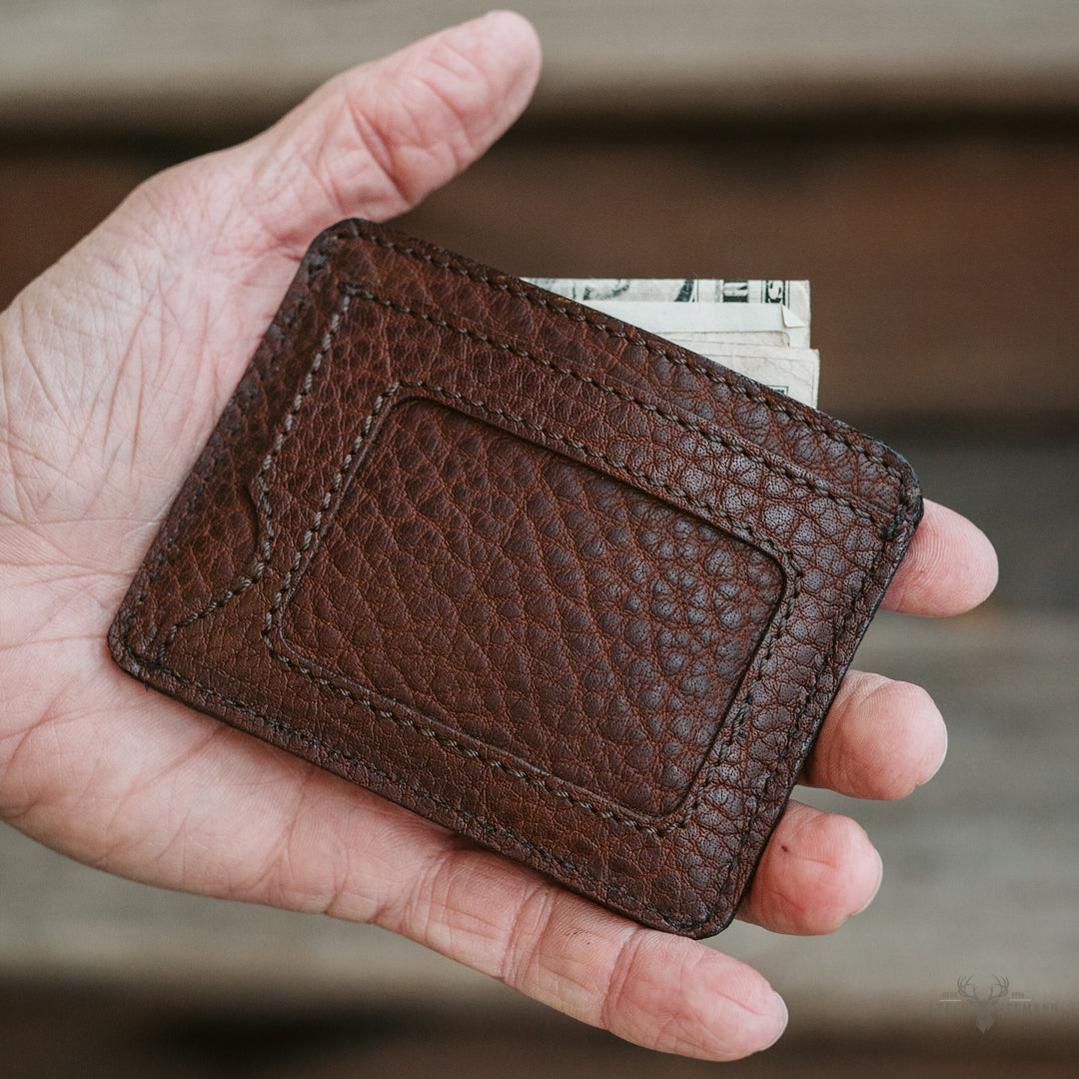 Roosevelt Slim Leder Geldbörse Limitierte Edition | Bisongrain