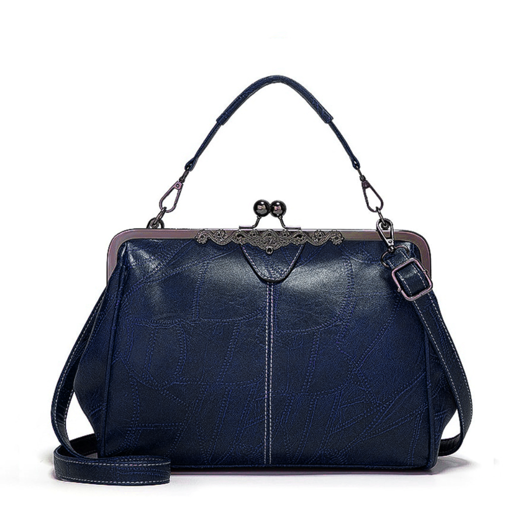 Elegante Vintage Kuss-Schloss Handtasche