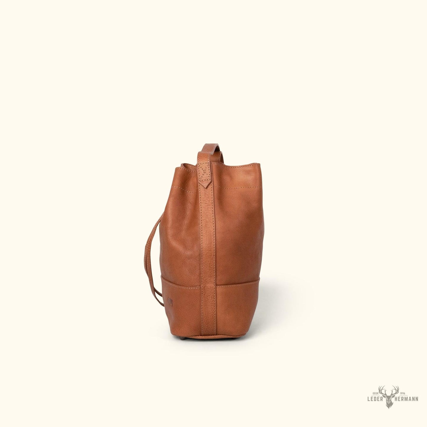 Madison Lederkorb-Tasche in Sattelbraun für stilvollen Komfort