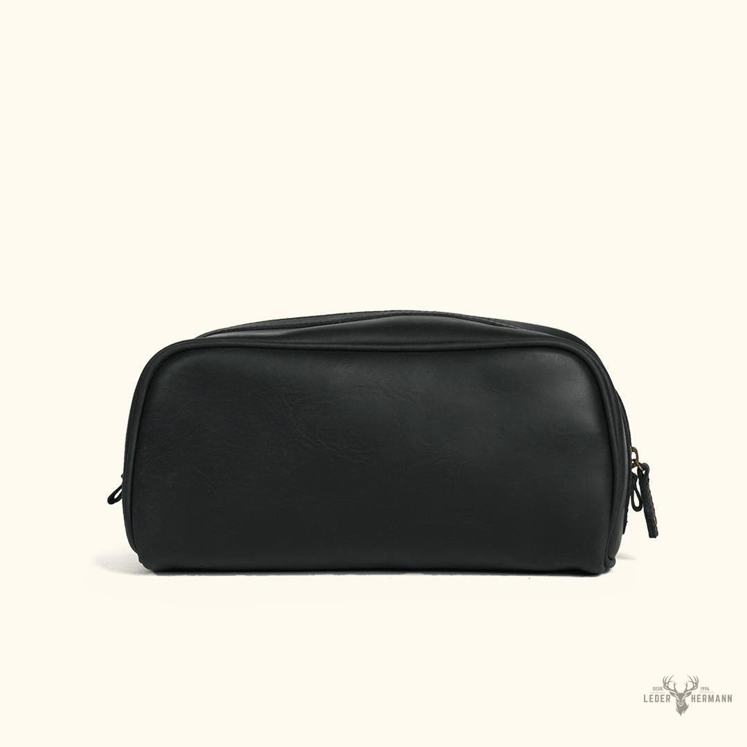 Dopp Kit Jefferson Leder in limitierter Edition | Schwarze Eleganz