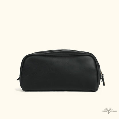 Dopp Kit Jefferson Leder in limitierter Edition | Schwarze Eleganz