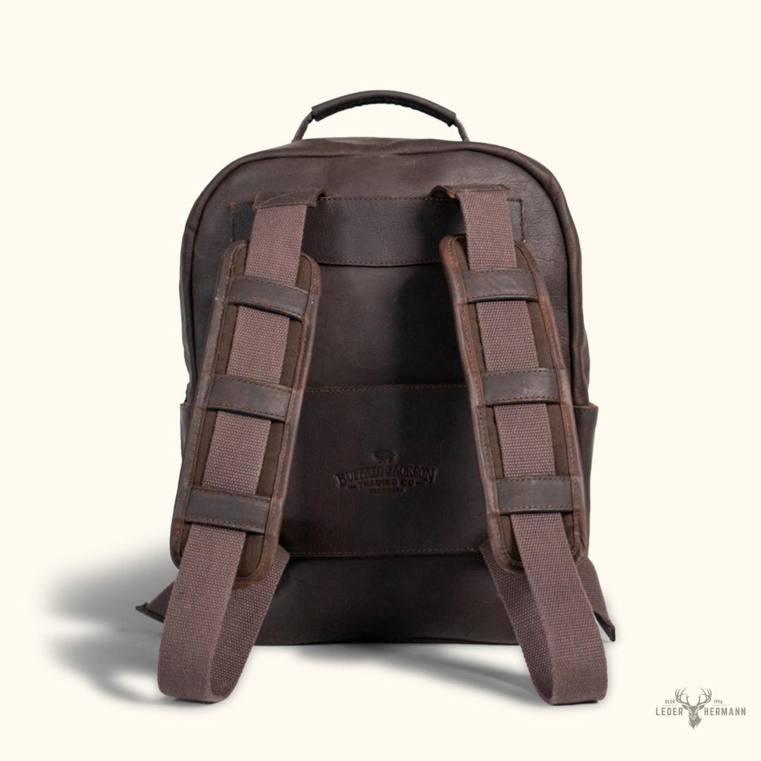 Leder Rucksack Walker | Vintage Stil Eiche