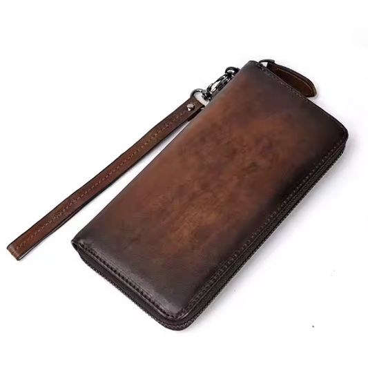 Stylishe Holden RFID-Brieftasche mit praktischem Reißverschluss