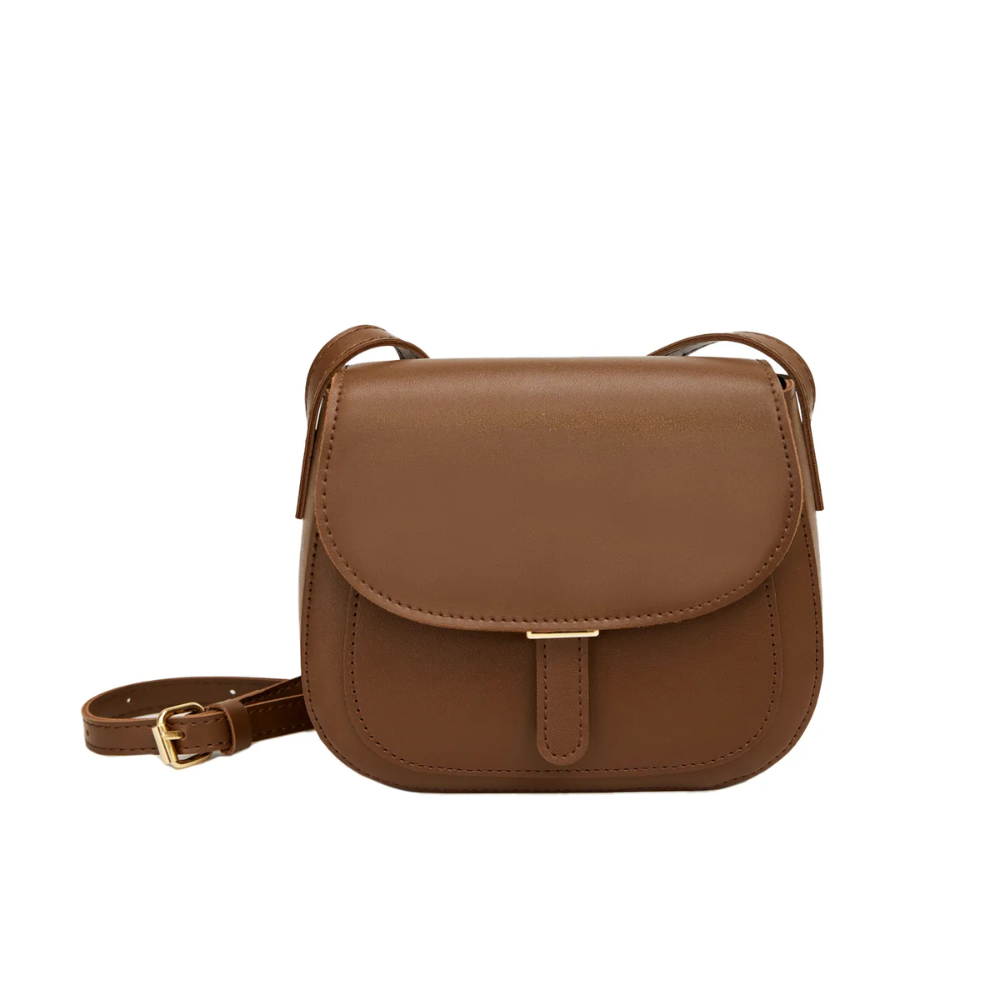 Stilvolle Retro Saddle Crossbody Tasche von Amelia