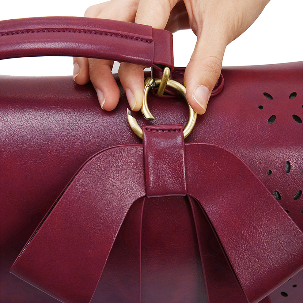 Hermann`s stilvolle Schleifen-Handtasche