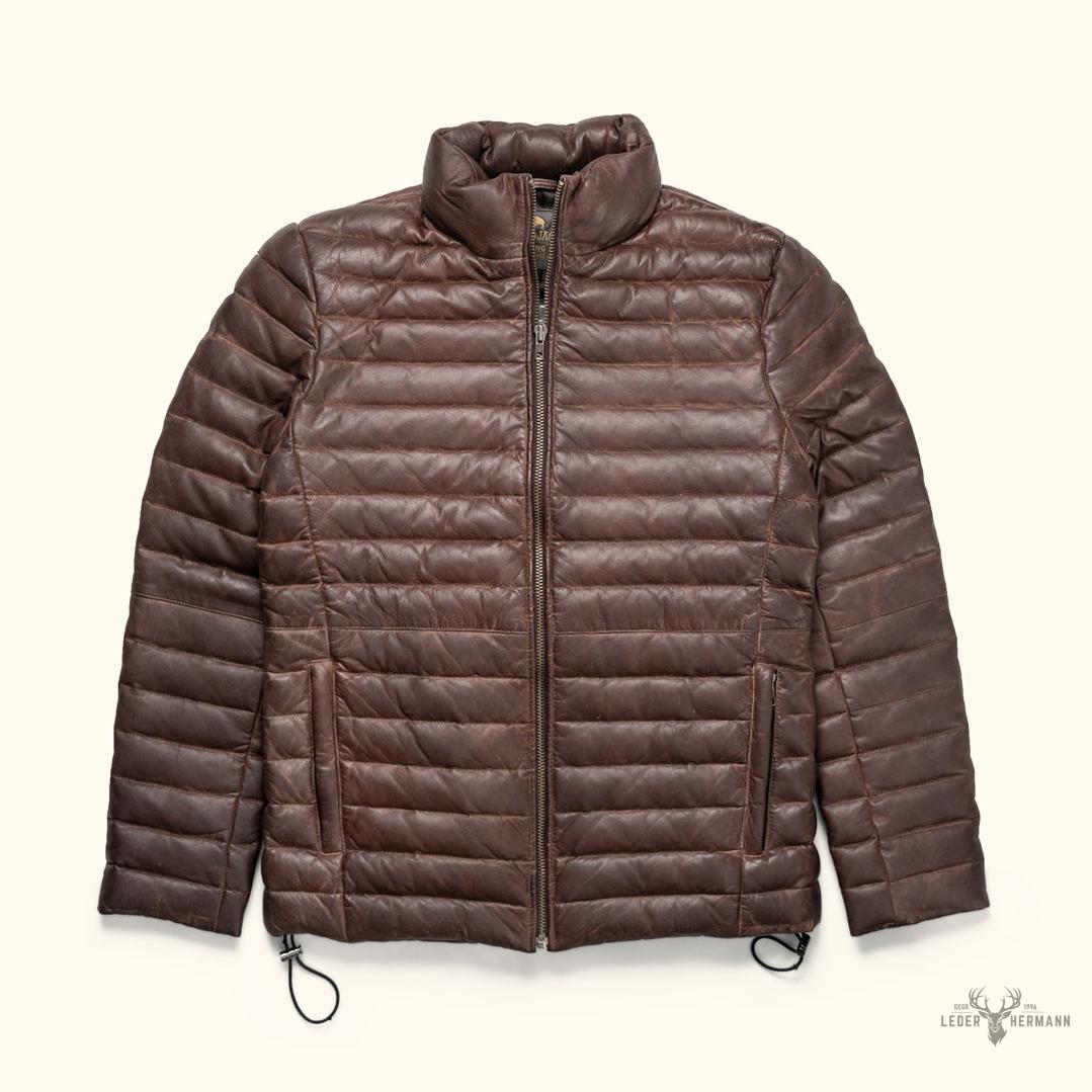 Bridger Herren Daunenjacke in Elegant Dunkelbraun – Wärme und Stil für den Winter