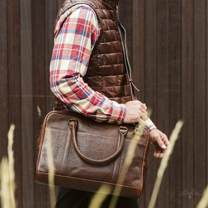 Laptop-Brieftasche Roosevelt Limitierte Edition in Buffalo Grain mit exklusivem Stil