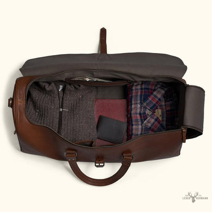 Roosevelt Ledertasche im Limitierte Auflage mit Büffelgrat