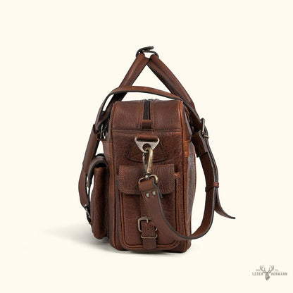 Limitierte Auflage Buffalo-Rindleder Piloten-Tasche