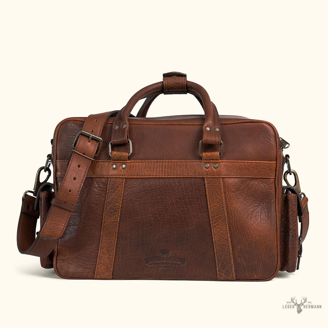 Limitierte Auflage Buffalo-Rindleder Piloten-Tasche