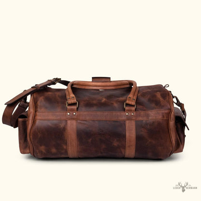 Reisegepäck aus Büffelleder Roosevelt Dunkel Eiche – Eleganz und Langlebigkeit für Ihre Reisen