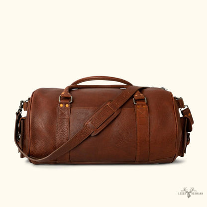 Ryder Reserve Bisonleder Reisetasche – Elegante Brauntöne für Stilvolle Reisen