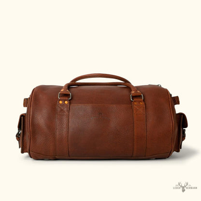 Ryder Reserve Bisonleder Reisetasche – Elegante Brauntöne für Stilvolle Reisen