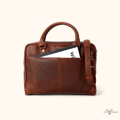 Ryder Reserve Büffelleder Arbeitscarré | Braun
