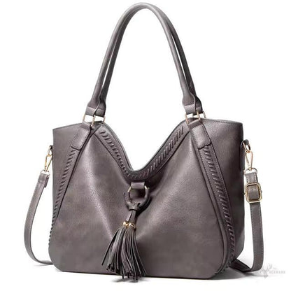 Nellie’s Élegance Raffinée | Elegante Leder-Schultertasche