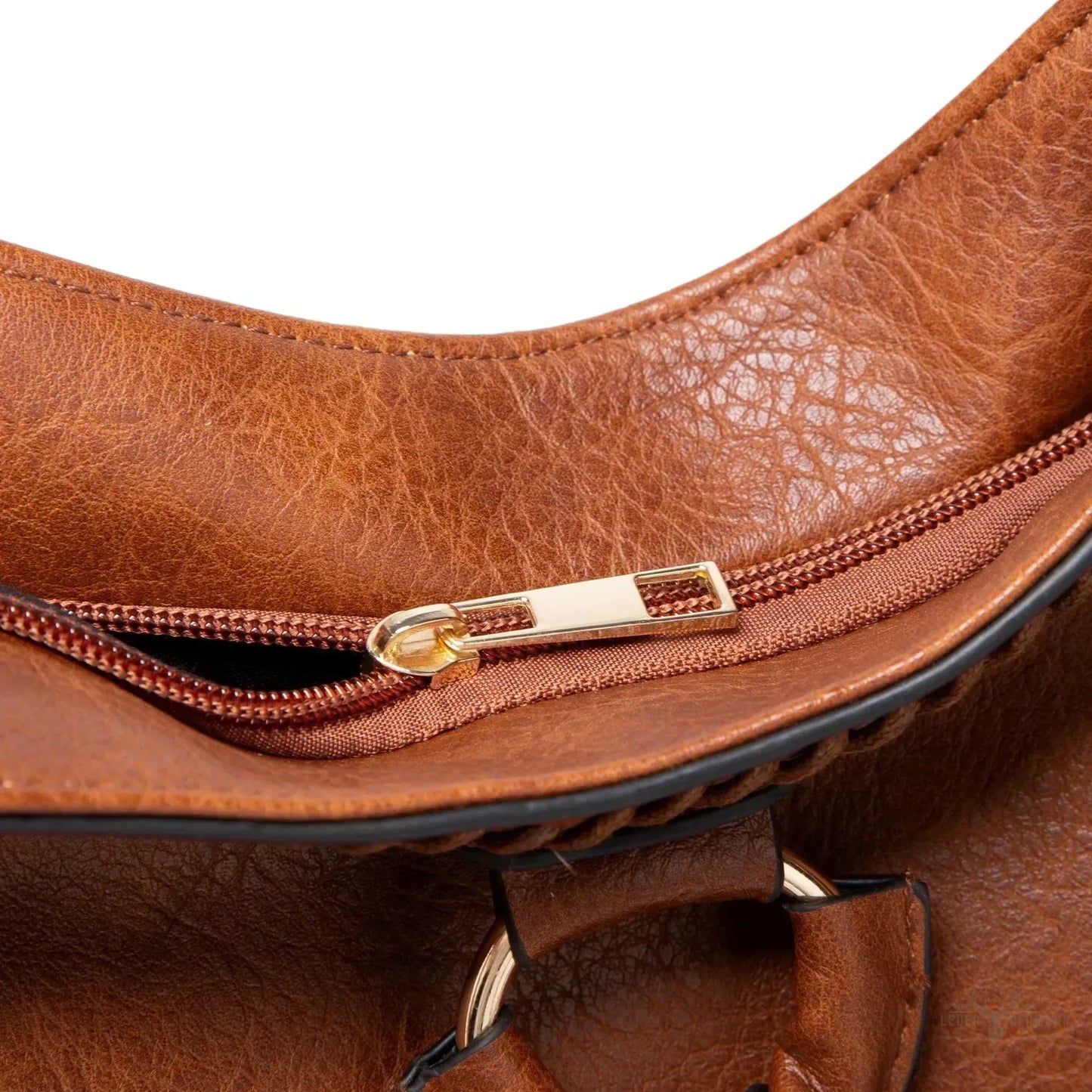 Nellie’s Élegance Raffinée | Elegante Leder-Schultertasche