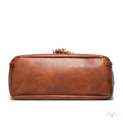 Nellie’s Élegance Raffinée | Elegante Leder-Schultertasche
