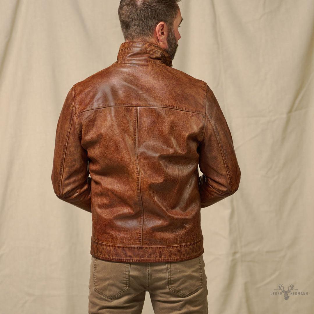 Sedona Ultra-Leggera Lederjacke in Copperwood Braun