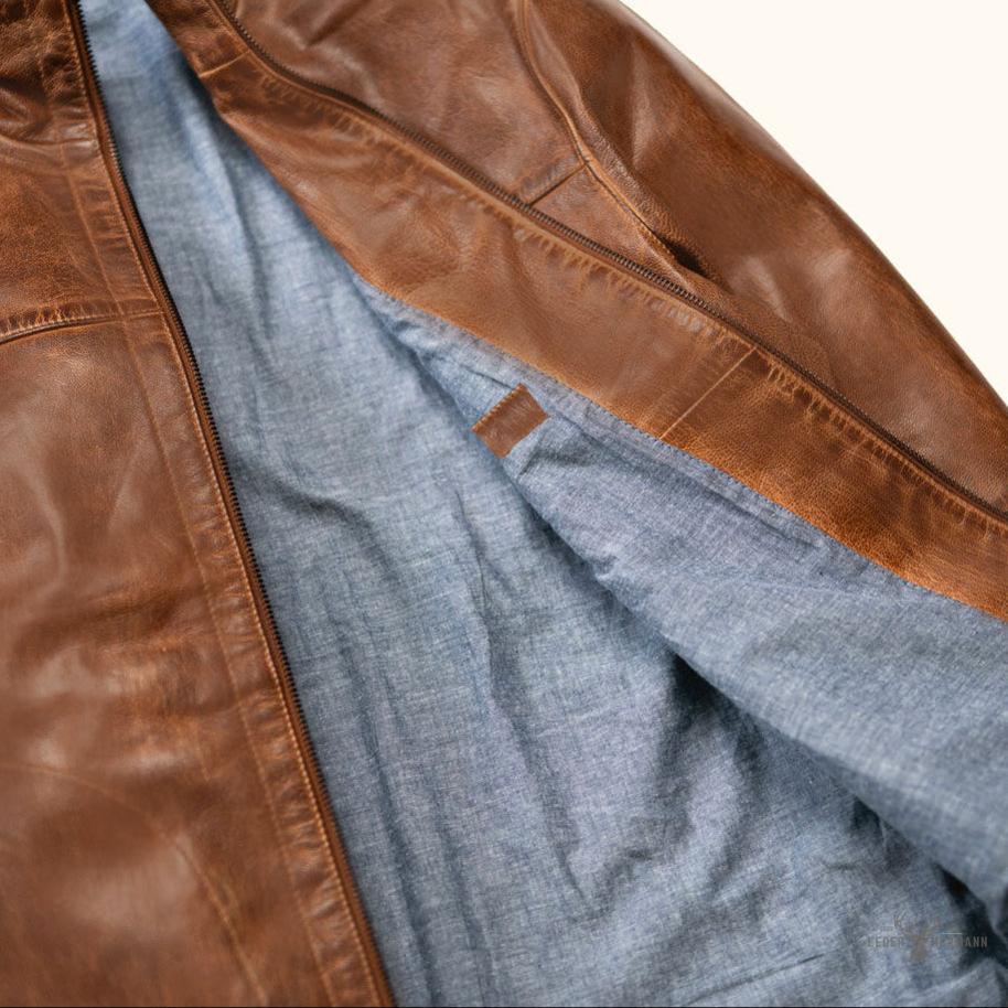 Sedona Ultra-Leggera Lederjacke in Copperwood Braun