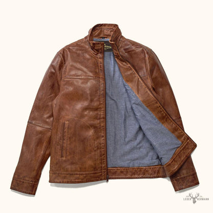 Sedona Ultra-Leggera Lederjacke in Copperwood Braun