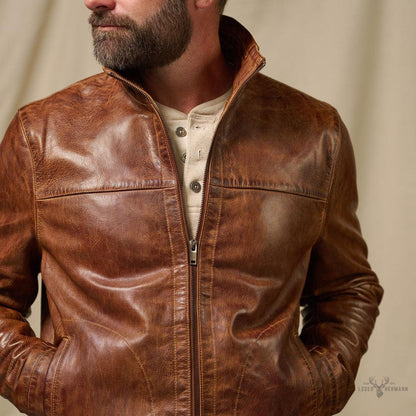 Sedona Ultra-Leggera Lederjacke in Copperwood Braun