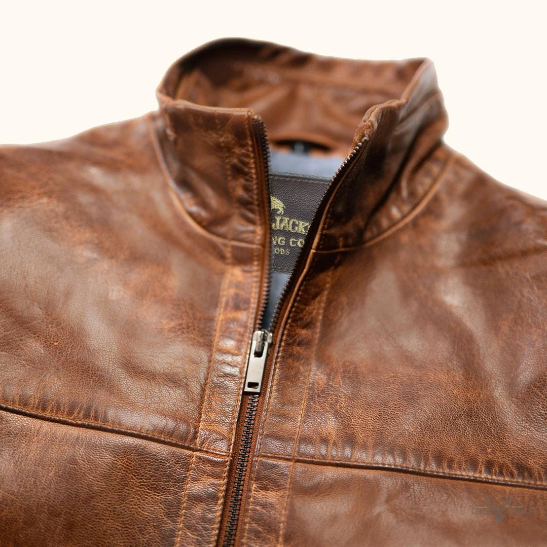 Sedona Ultra-Leggera Lederjacke in Copperwood Braun