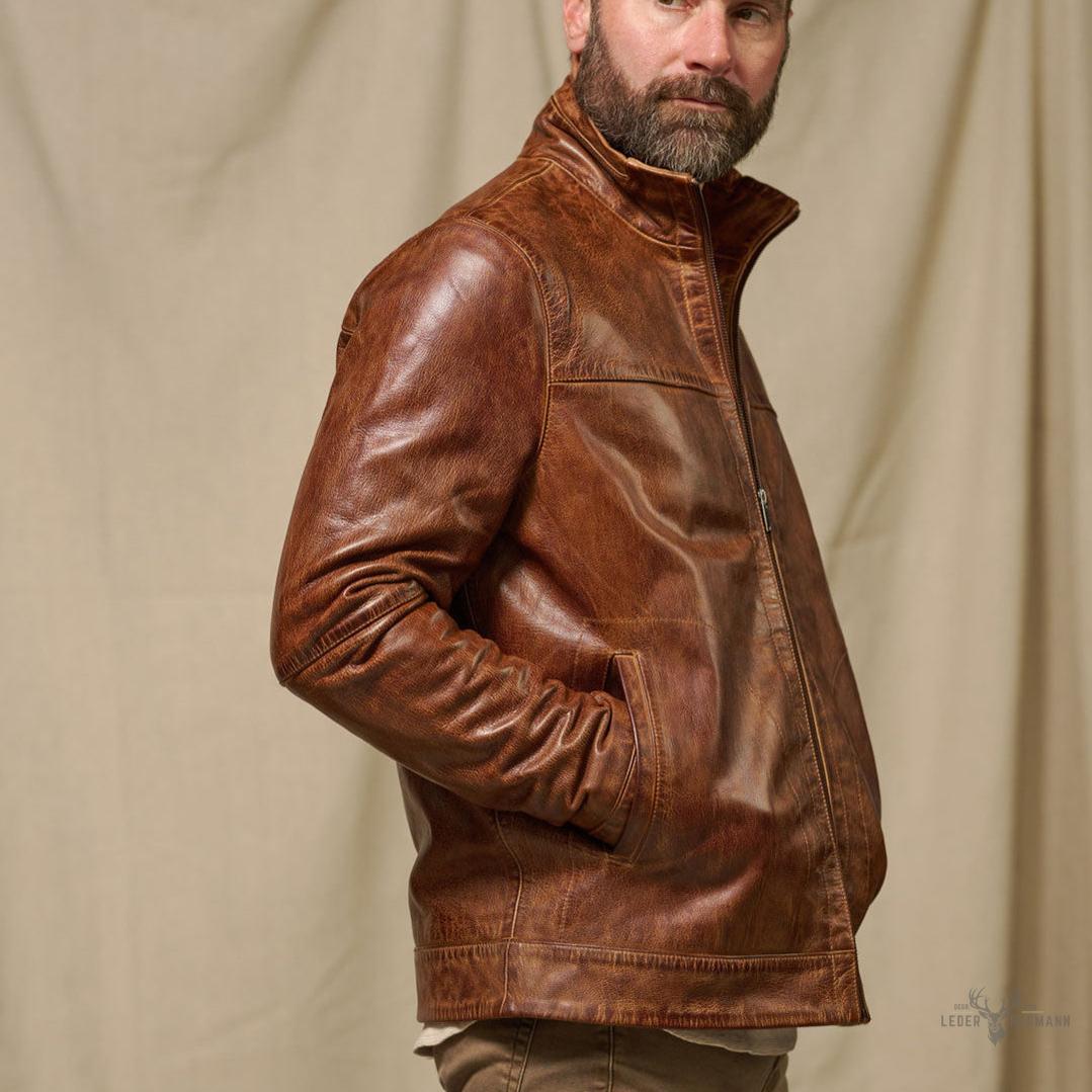 Sedona Ultra-Leggera Lederjacke in Copperwood Braun