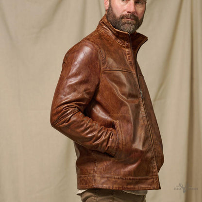 Sedona Ultra-Leggera Lederjacke in Copperwood Braun
