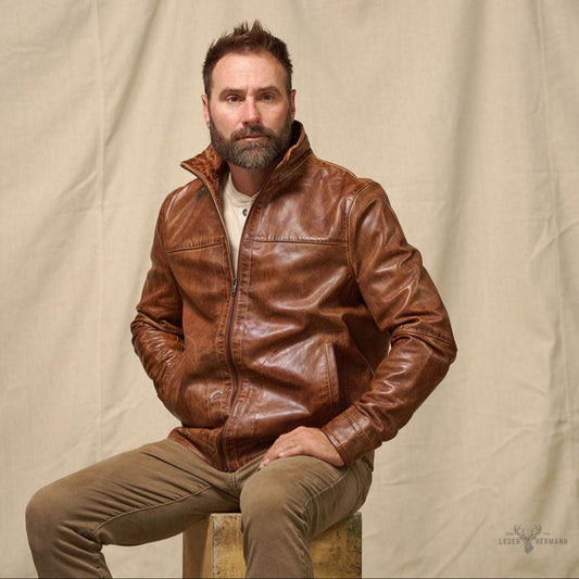 Sedona Ultra-Leggera Lederjacke in Copperwood Braun