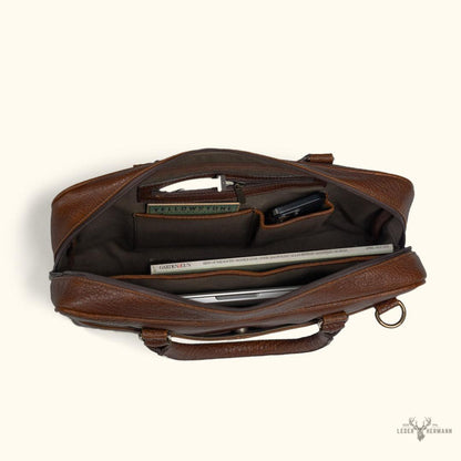 Laptop-Brieftasche Roosevelt Limitierte Edition in Buffalo Grain mit exklusivem Stil