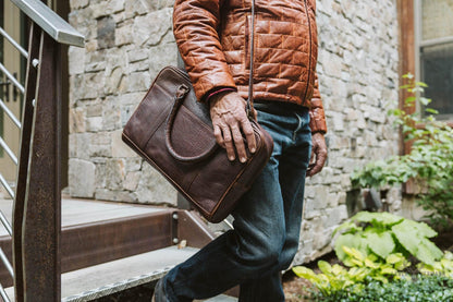 Teton Lederleichte Daunenjacke in Whiskey Braun – Stil und Komfort in einem Schritt