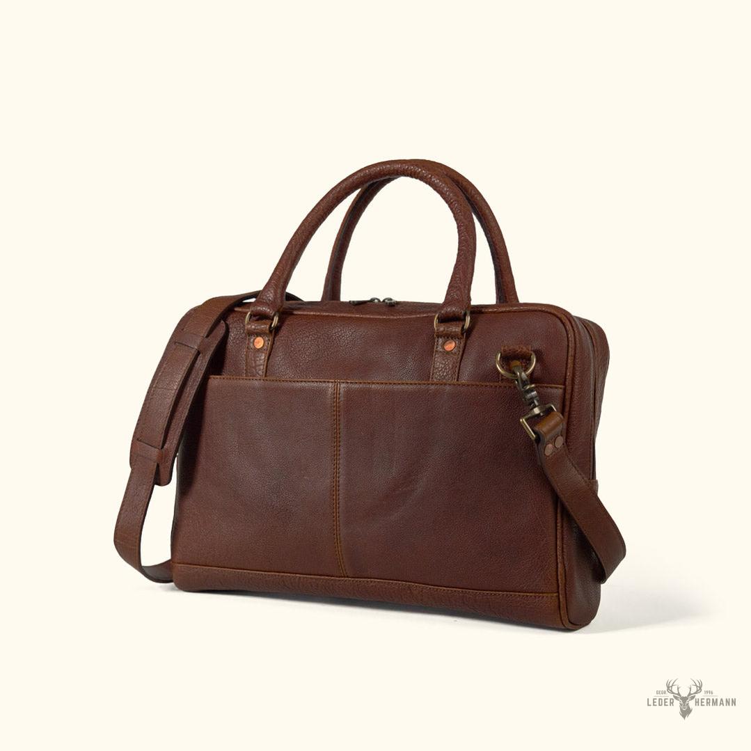 Laptop-Brieftasche Roosevelt Limitierte Edition in Buffalo Grain mit exklusivem Stil