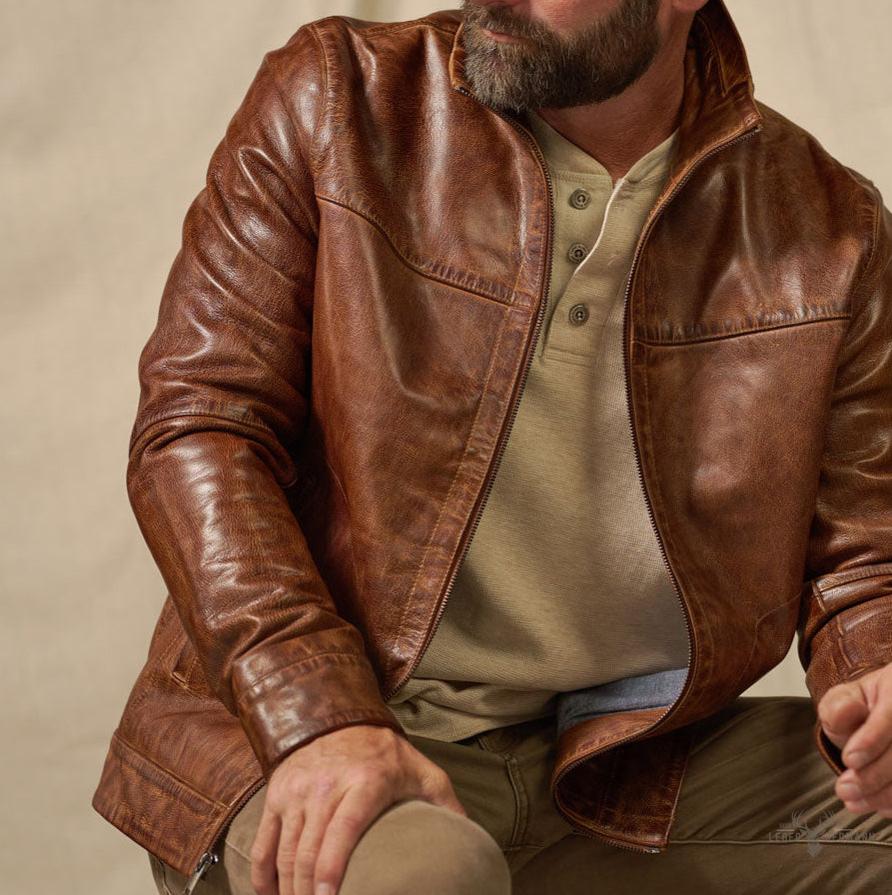 Sedona Ultra-Leggera Lederjacke in Copperwood Braun