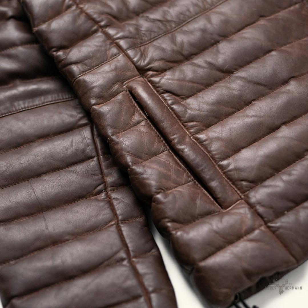 Bridger Herren Daunenjacke in Elegant Dunkelbraun – Wärme und Stil für den Winter