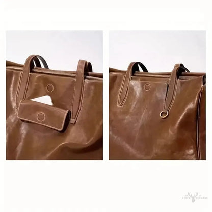 Elegante Ledertasche für Damen - Ava Kollektion