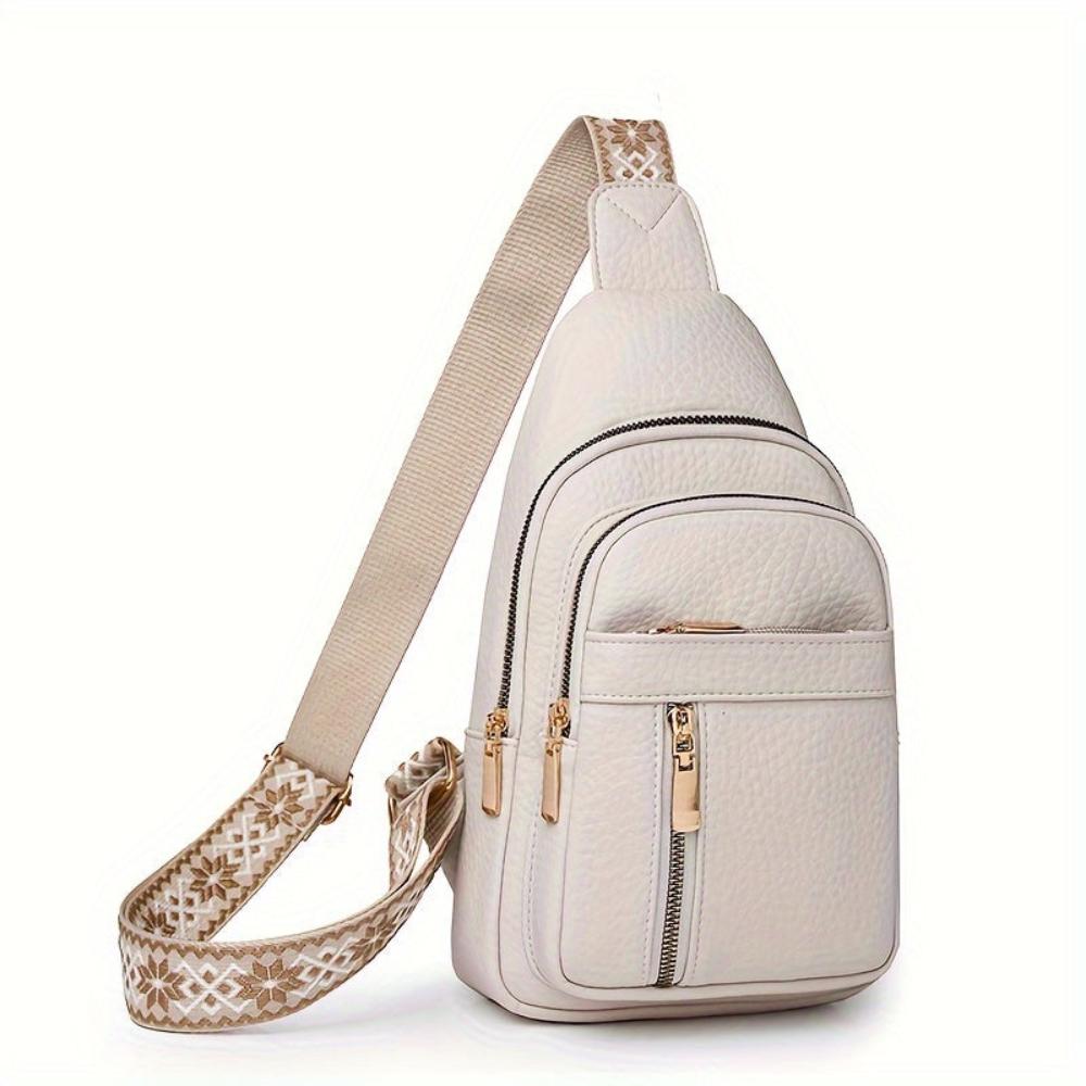 Rustikale Hazel Vintage Chest Crossbody Tasche für stilbewusste Abenteuer