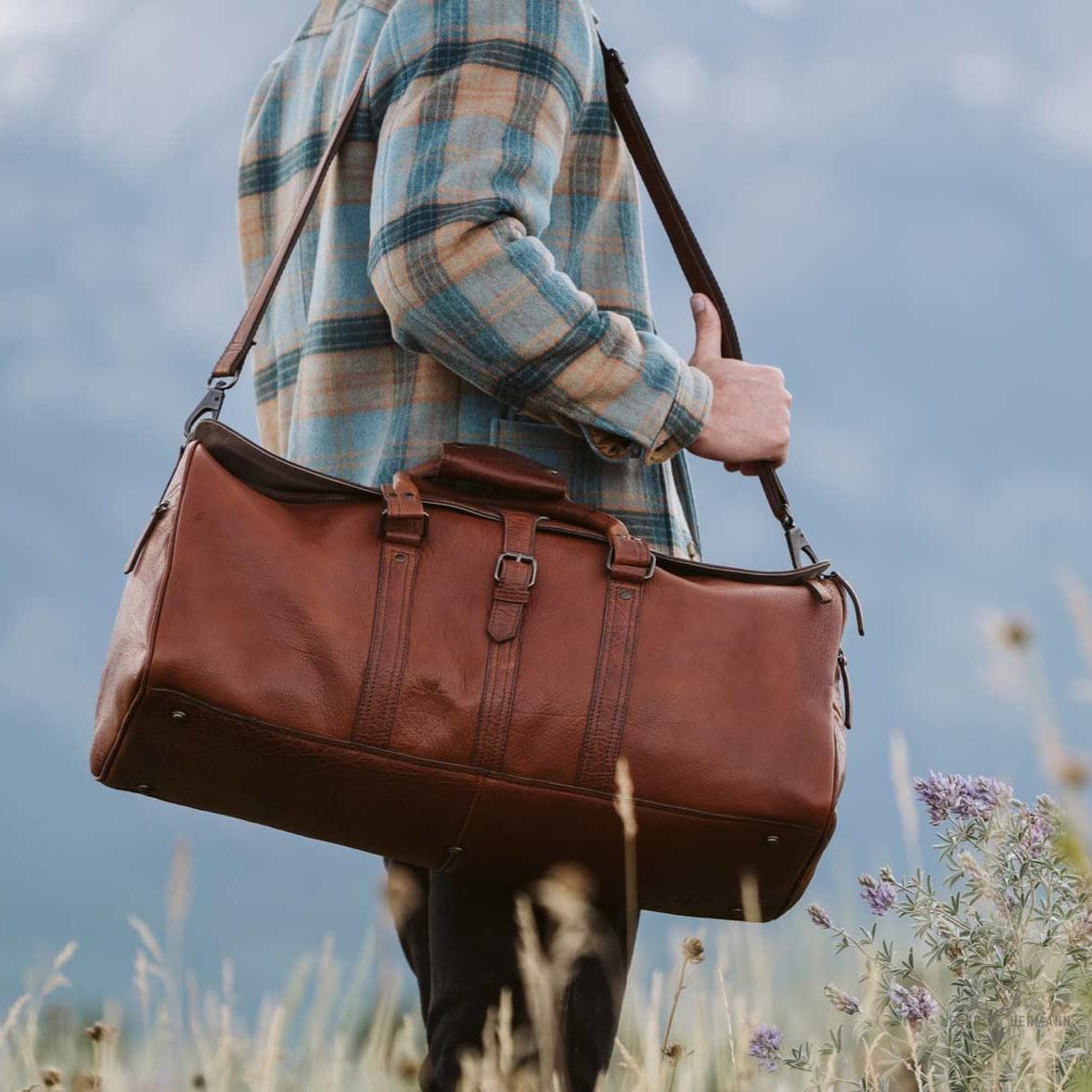 Roosevelt Ledertasche im Limitierte Auflage mit Büffelgrat