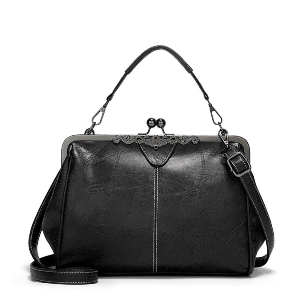 Elegante Vintage Kuss-Schloss Handtasche