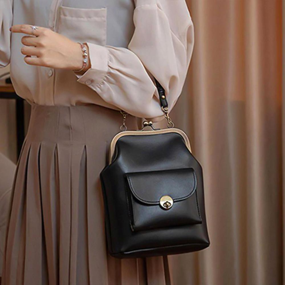 Elegante Vintage Kuss-Schloss-Tasche - Graces Retro Chic Must-Have