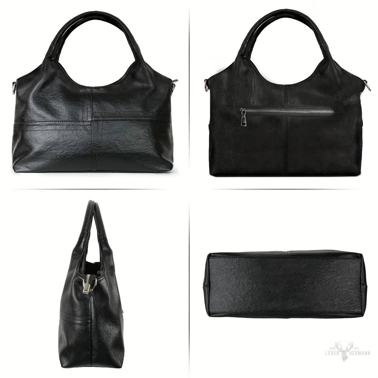 Chice nachhaltige Ledertasche für Damen, Schultertasche für stilvolle Eleganz